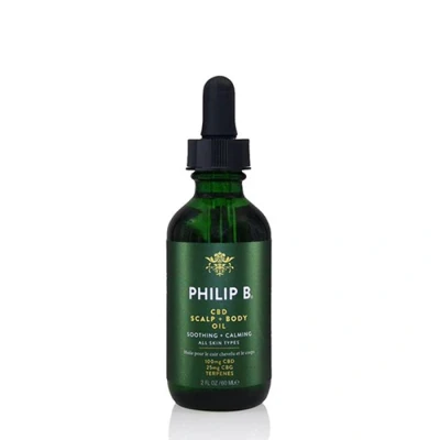 Afbeelding van Philip B Bath &amp; Body Cbd Scalp + Oil Olie 60 ml