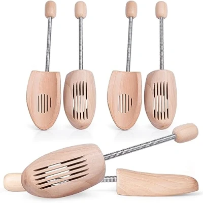 Afbeelding van SULPO schoenspanners, natuurlijk hout, schoenspanners in 5 maten, 3 paar