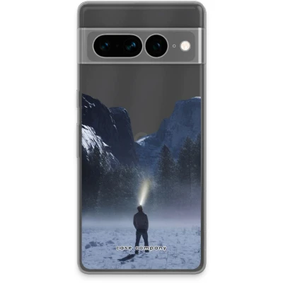 Afbeelding van Case Company® hoesje geschikt voor Google Pixel 7 Pro Wanderlust Soft Cover Telefoonhoesje Bescherming aan alle Kanten en Schermrand