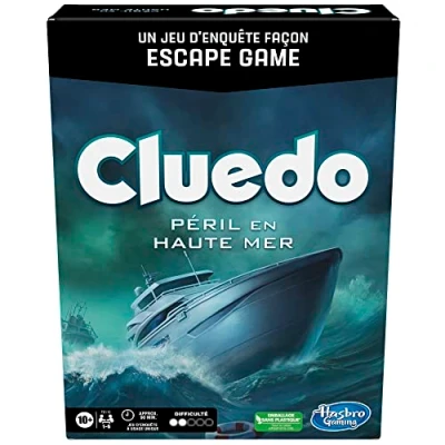 Afbeelding van Cluedo: Sabotage op zee Bordspel (Franstalig)