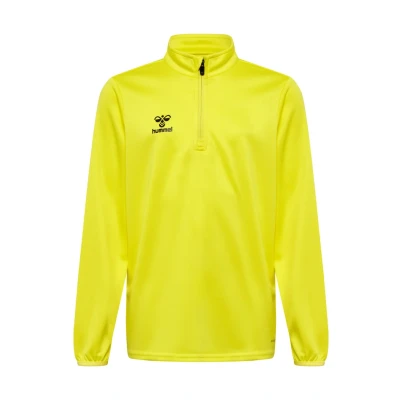 Afbeelding van Hummel Essential Halfzip Longsleeve voor kinderen, Maat: 116, Blazing yellow