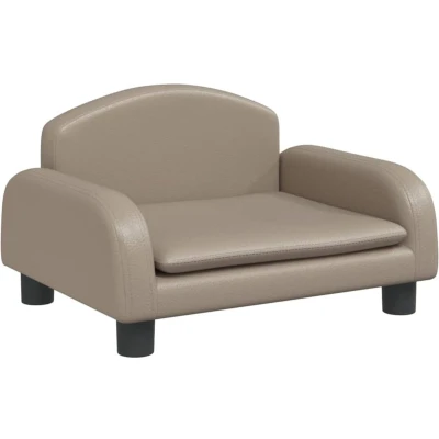 Afbeelding van Hondenmand 50X40X30 Cm Kunstleer Cappuccinokleurig