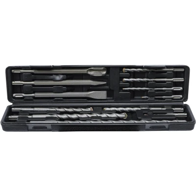 Afbeelding van BGS Hamer , boor en beitelset SDS, hardmetalen punt 5 20 mm 12 delig