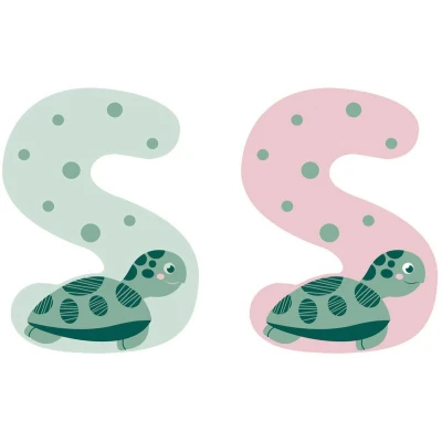 Afbeelding van Small Foot Houten Dieren Kinderletter S