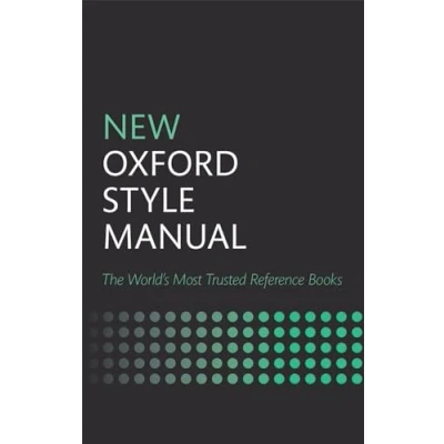 Afbeelding van New Oxford Style Manual