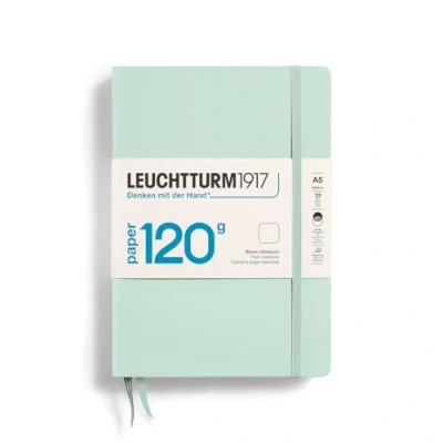 Afbeelding van Leuchtturm1917 A5 Medium 120 grams editie Notitieboek blanco Mint