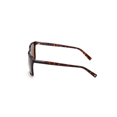 Afbeelding van Timberland Quadrat Zonnebril, Heren, Maat: One Size, Dunkler havanna