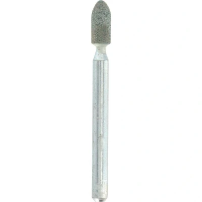 Image de DREMEL 83322JA pierre meulante en carbure de silicium forme flamme 3.2 mm (3 pcs.) 26153322JA