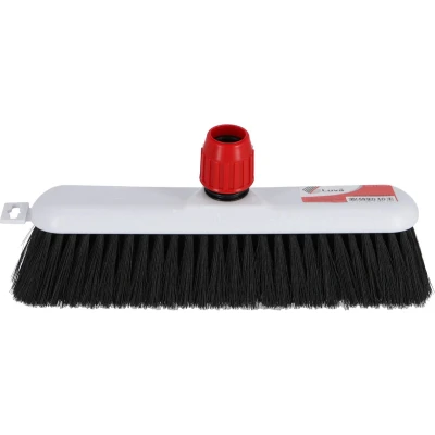 Afbeelding van Basic Luva Zaalveger Met Steelhouder 30 Cm Wit/Zwart
