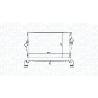 Afbeelding van MAGNETI MARELLI 351319205220 Intercooler VOLVO: XC90 I