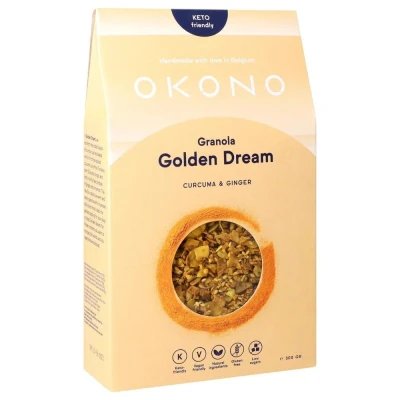 Afbeelding van OKONO Keto Granola Golden Dream (300 gr)
