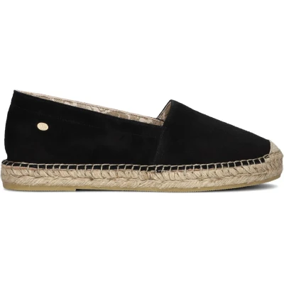 Afbeelding van Fred de la Bretoniere MILI ANA Espadrilles, Dames, Maat: 38, Black Veloursleer