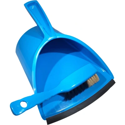 Afbeelding van Stofblikset jumbo 32x28 cm blauw