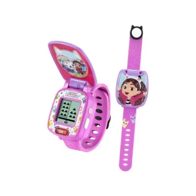 Afbeelding van VTech Gabby&#039;s Poppenhuis Learning Watch Educatief Speelgoed Smartwatch Kinderen Inclusief 4 Ingebouwde Spellen vanaf 3 Jaar
