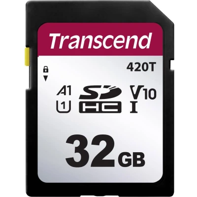 Afbeelding van Transcend TS32GSDC420T SD kaart Industrial 32 GB v30 Video Speed Class