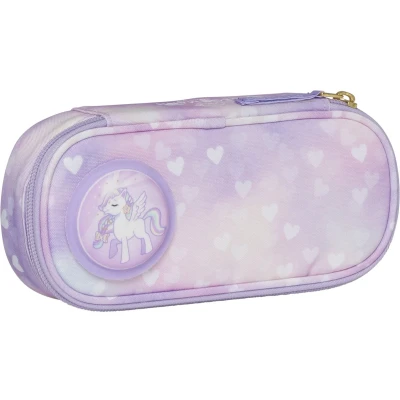 Afbeelding van Beckmann etui ovaal leeg Unicorn Princess Purple BE 114160A