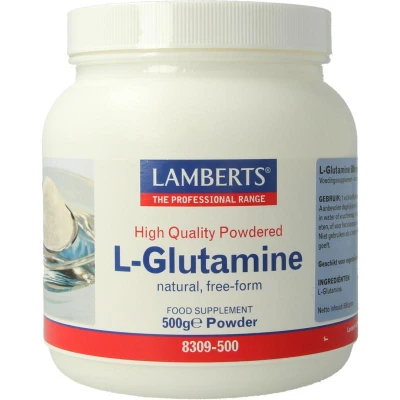 Afbeelding van Lamberts L Glutamine poeder