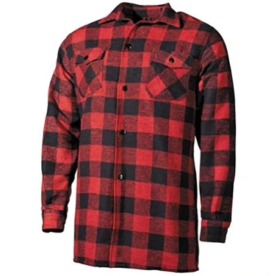 Afbeelding van Houthakkershemd Red/Black Maat XXL