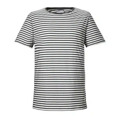Afbeelding van Giga by Killtec heren shirt 41170 olive/wit streep KM maat XL