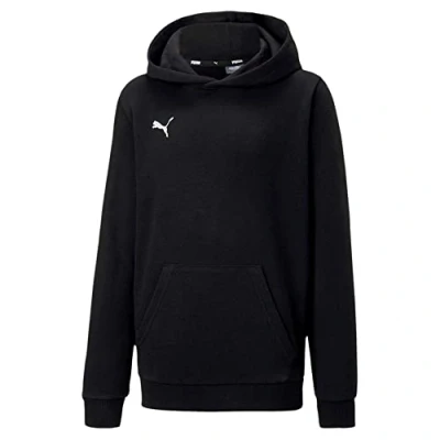 Afbeelding van Puma Hoodie voor kinderen, Maat: 128, Schwarzweiss