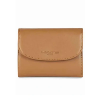 Afbeelding van Portemonnee Lancaster Paris PM leer Camel
