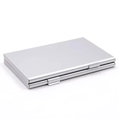 Afbeelding van Opbergbox voor 2 SD en 16 Micro geheugenkaarten / aluminium