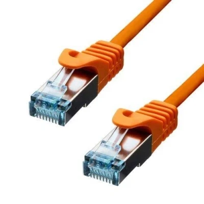 Afbeelding van ProXtend 6ASFTP 05O netwerkkabel Oranje 5 m Cat6a S/FTP (S STP)