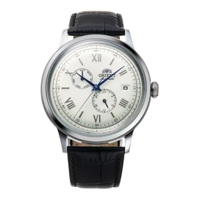 Afbeelding van Orient Elegant horloge RA AK0701S10B, Antiek wit, klassiek, wit., Klassiek