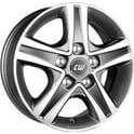 Afbeelding van BORBET 5 gat 17duim 120mm lichtmetalen Velg CWD Antraciet / Poliert 8130058