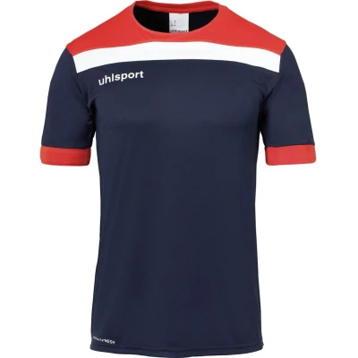 Afbeelding van Uhlsport Offense 23 Shirt Korte Mouw Kinderen Marine / Rood Wit Maat: 164