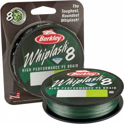 Afbeelding van Berkley Whiplash 8 Gevlochten lijn Green 150m 0.20mm (27.7kg)