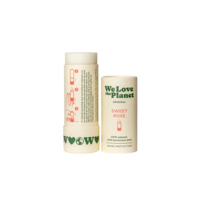 Afbeelding van We Love The Planet Deo Stick Sweet Rose 40g