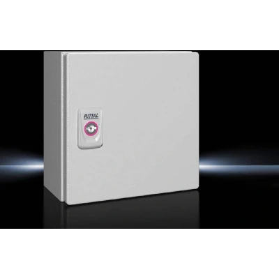 Afbeelding van Rittal KX 1549.000 Installatiebehuizing, Wandbehuizing 200 x 120 Plaatstaal Grijs wit (RAL 7035) 1 stuk(s)