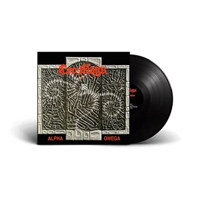 Afbeelding van Cro Mags Alpha Omega (Clear/Black/Red Splatter) (LP)