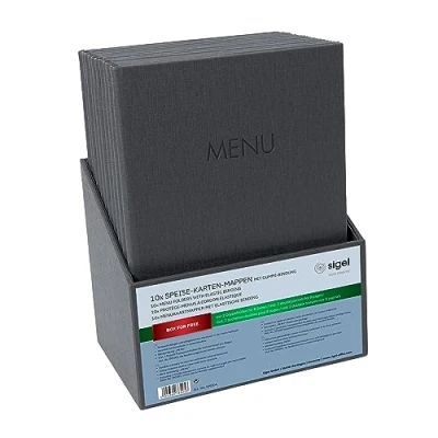 Afbeelding van Sigel Menumap SM204 10 stuk(s)