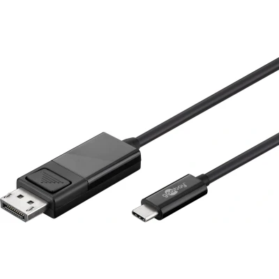 Afbeelding van USB C naar DisplayPort kabel Goobay 1.2 meter (4K@60Hz)