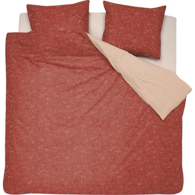 Afbeelding van Damai Dekbedovertrek Swift Burned Red 240 x 200/220