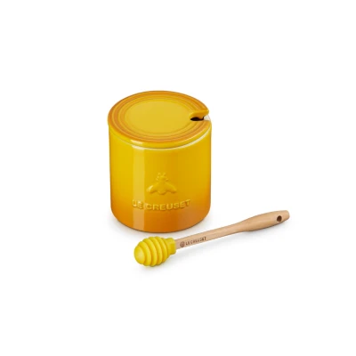 Afbeelding van Le Creuset Honingpot Met Silicone Spatel Nectar 420 ml