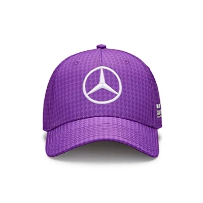 Afbeelding van Mercedes AMG Petronas Formula One Team Lewis Hamilton 2023 Pilotenpet, paars, één maat, Paars.