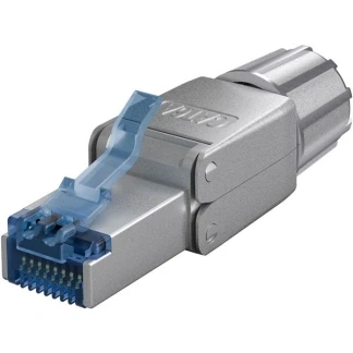 Afbeelding van RJ45 connector Cat6a STP (Voor stugge en soepele kern, Field plug)