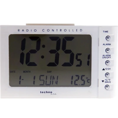 Afbeelding van WT 188 wit wekkerradio