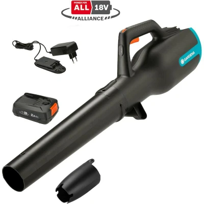 Image de GARDENA PowerJet 18V P4A Set souffleur de feuilles sans fil (1x batterie 2,5Ah + chargeur) 14890 20