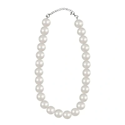 Afbeelding van Boland Ketting Marilyn Wit Volwassenen Vrouwen Charleston 20&#039;s Roaring Twenties