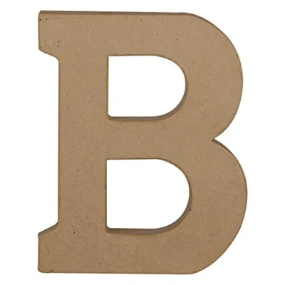 Afbeelding van Decopatch Letter 20 cm Papier marche B