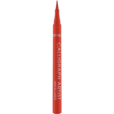Afbeelding van Catrice Calligraph Artist Matte Liner N080 Rood Onmiddellijk resultaat, Intensieve kleuren, Mat, Veganistisch, Zonder Microplasticdeeltjes, Nanodeeltjes, Geurvrij, 1,1 ml