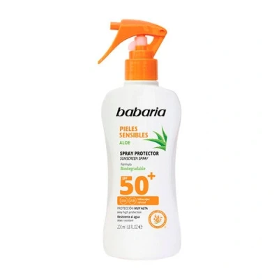 Image de Babaria Aloe Vera Spray SPF 50+