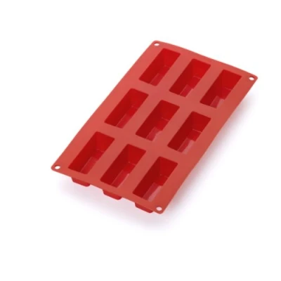 Afbeelding van Lékué 0620909R01M022 bakvorm voor cake mini cakes, 9 vakjes, platina siliconen