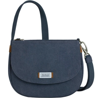 Afbeelding van Travelon Heritage Anti Diefstal Saddle Crossbody Tas Indigo