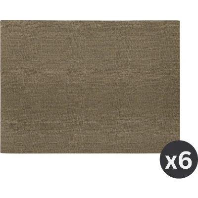 Afbeelding van Placemat TRITON, SET/6, 33x45cm, dusty olive