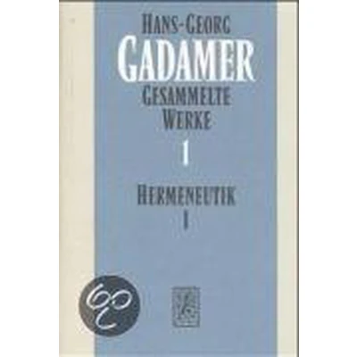 Afbeelding van Hermeneutik I. Wahrheit und Methode